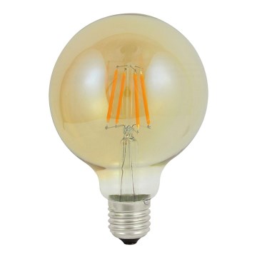 LED Žarulja FILAMENT VINTAGE G95 E27/4W/230V 2000K