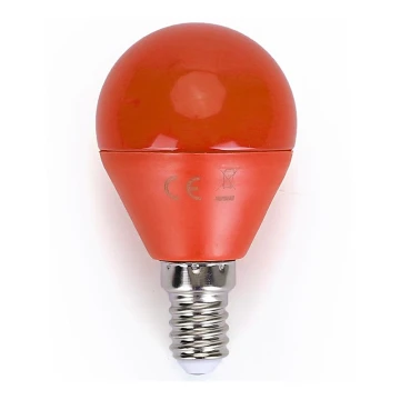LED Žarulja G45 E14/4W/230V narančasta - Aigostar