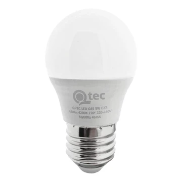 LED Žarulja G45 E27/5W/230V 4200K