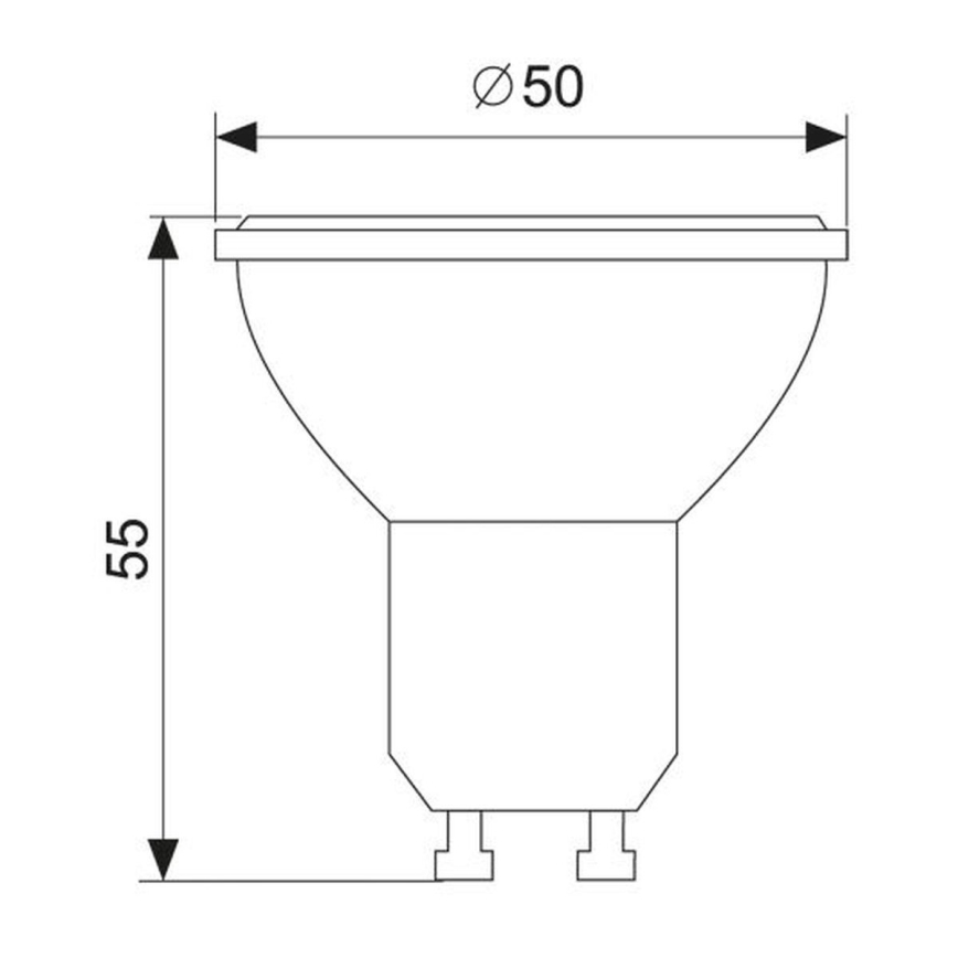 LED Žarulja GU10/1,5W/230V 6000K