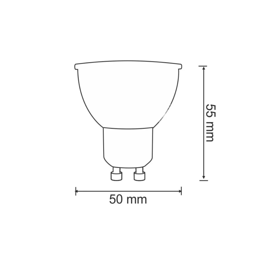 LED Žarulja GU10/7W/230V 4000K