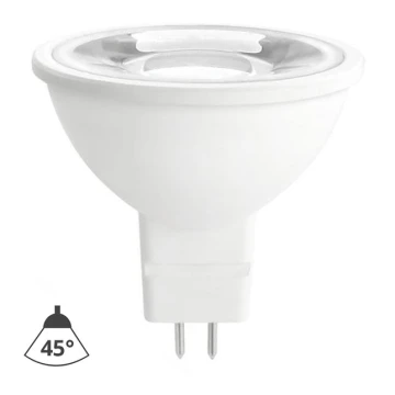 LED Žarulja MR16 GU5,3/6W/12V 4000K 45° bijela