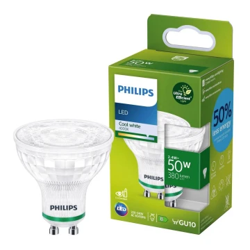 LED Žarulja Philips GU10/2,4W/230V 4000K