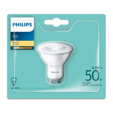 LED Žarulja Philips GU10/4,7W/230V 2700K