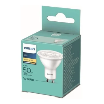 LED Žarulja Philips GU10/4,7W/230V 2700K