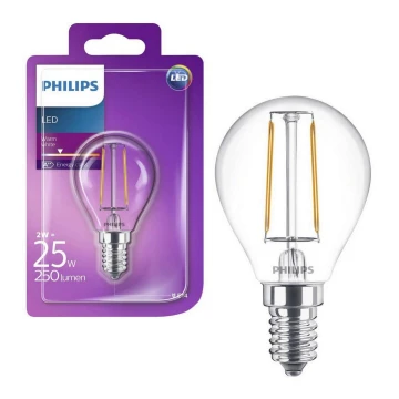 LED Žarulja Philips VINTAGE E14/2W/230V 2700K