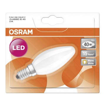 LED Žarulja RETROFIT B40 E14/4W/230V 2700K - Osram