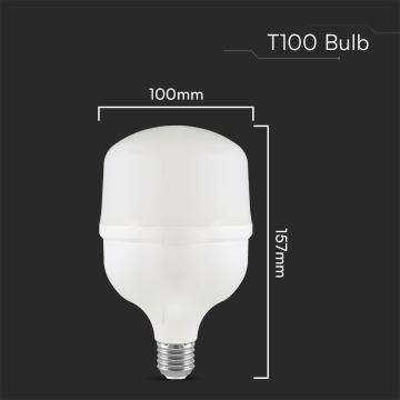 LED Žarulja T100 E27/30W/230V 6500K