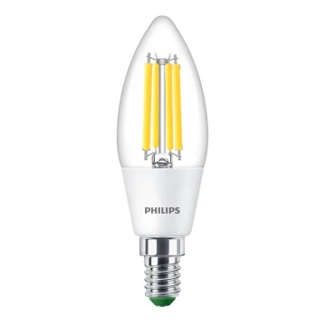 LED Žarulja VINTAGE Philips B35 E14/2,3W/230V 4000K