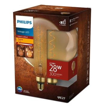 LED Žarulja VINTAGE Philips E27/4,5W/230V 1800K