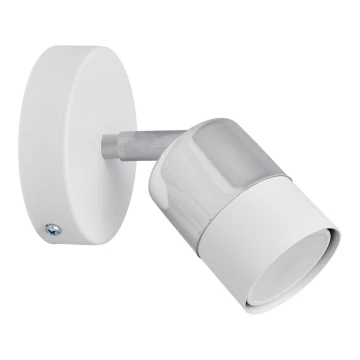 LED Zidna reflektorska svjetiljka TUBSSON 1xGU10/4,8W/230V bijela/sjajni krom