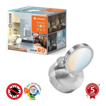 Ledvance - LED Prigušiva kupaonska reflektorska svjetiljka SUN@HOME LED/7,5W/230V 2200-5000K CRI 95 Wi-Fi IP44