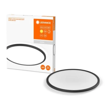 Ledvance - LED Prigušiva stropna svjetiljka ORBIS LED/22W/230V crna