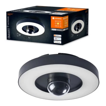 Ledvance - LED Prigušiva vanjska svjetiljka sa senzorom i kamerom SMART+ LED/22W/230V IP44 Wi-Fi
