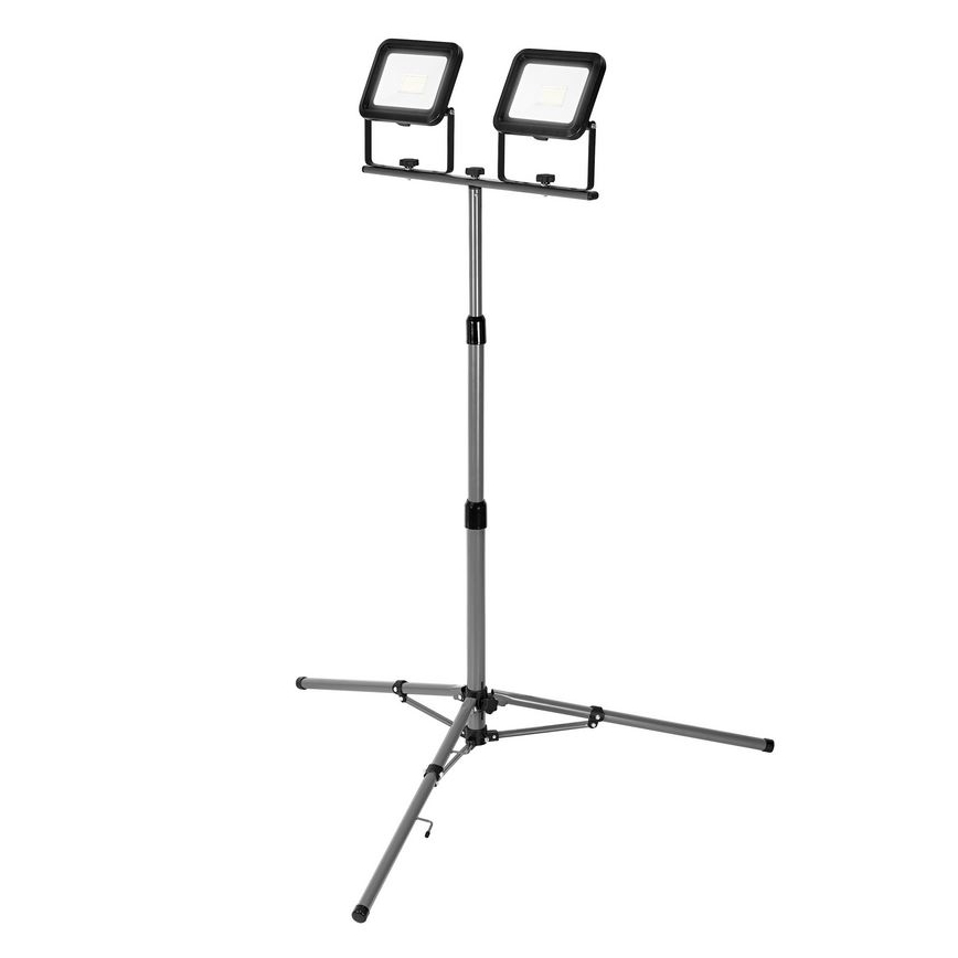 Ledvance - LED Vanjski reflektor sa stalkom WORKLIGHT TRIPOD 2xLED/30W/230V 6500K IP65