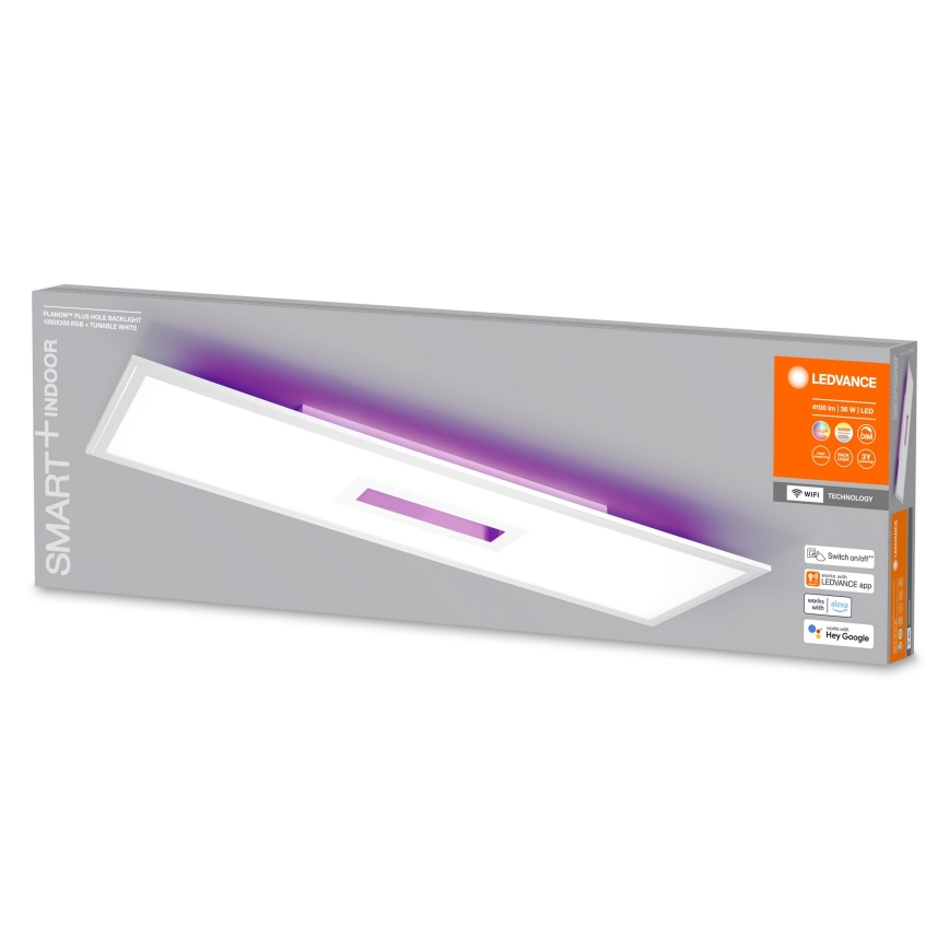 Ledvance - LED RGBW Prigušiva stropna svjetiljka SMART+ PLANON LED/36W/230V 2700-6500K Wi-Fi