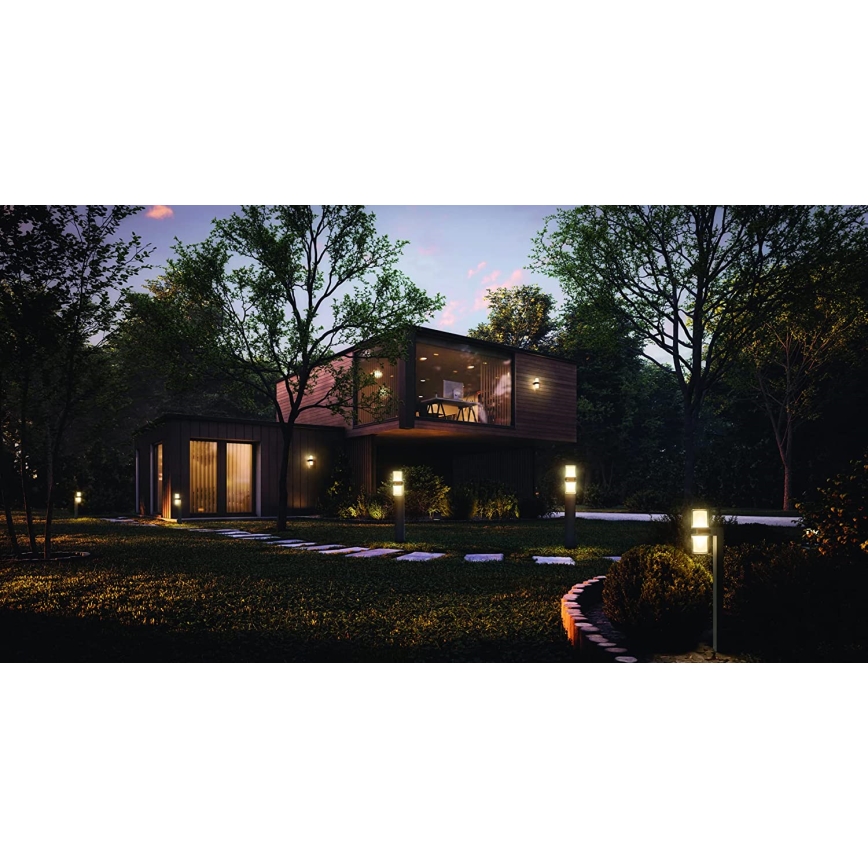 Ledvance - LED RGBW Prigušiva vanjska zidna svjetiljka SMART+ FLARE 2xLED/7W/230V Wi-Fi IP44