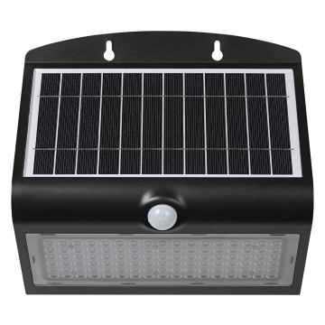 Ledvance - LED Solarna zidna svjetiljka sa senzorom BUTTERFLY LED/8W/3,7V IP65