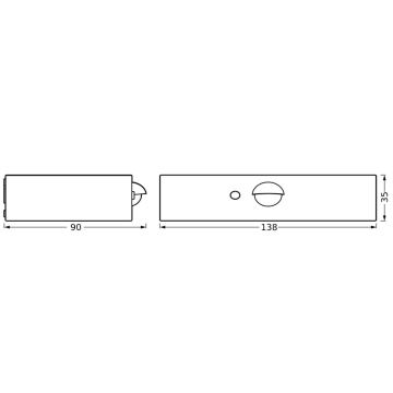 Ledvance - LED Solarna zidna svjetiljka sa senzorom ENDURA SOLAR LED/3W/4,2V IP65