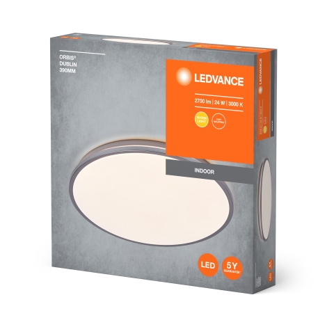 Ledvance - LED Stropna svjetiljka ORBIS DUBLIN LED/24W/230V pr. 39 cm