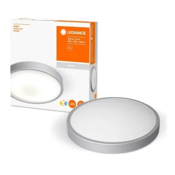 Ledvance - LED Stropna svjetiljka ORBIS LED/24W/230V 2700/4000/6500K srebrna
