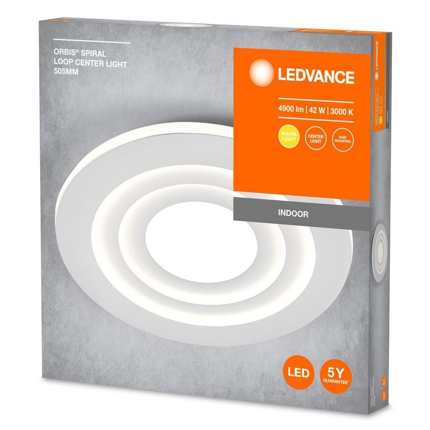 Ledvance - LED Stropna svjetiljka ORBIS SPIRAL LED/42W/230V