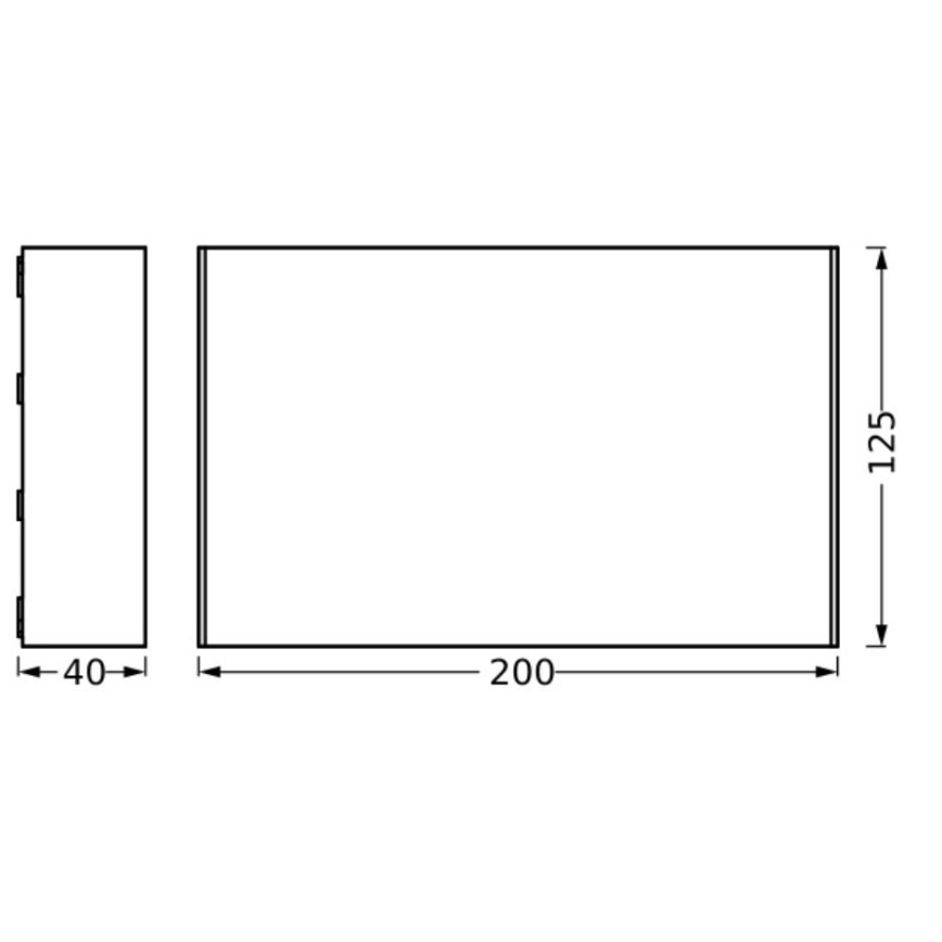 Ledvance - LED Vanjska zidna svjetiljka ENDURA STYLE ILJA LED/7W/230V IP65