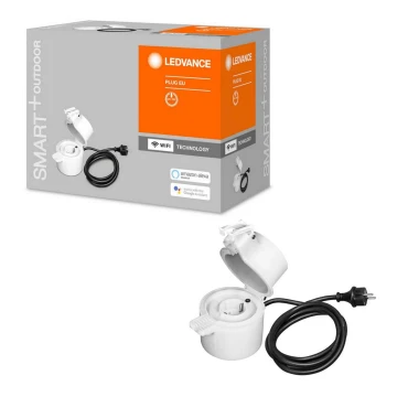 Ledvance - Vanjska pametna utičnica SMART+ PLUG 3680W IP44 Wi-Fi