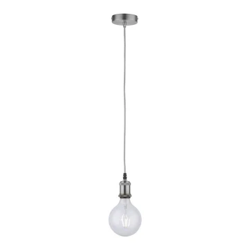 Leuchten Direkt 13570-55 - Luster na sajli DIY 1xE27/60W/230V mat krom