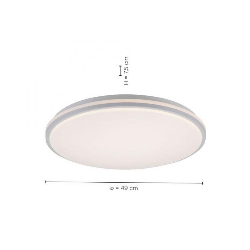 Leuchten Direkt 14209-16 - LED Prigušiva stropna svjetiljka COLIN LED/32,4W/230V