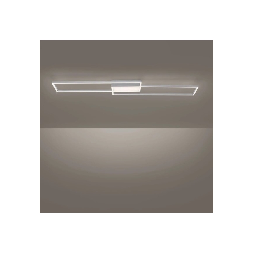 Leuchten Direkt 14711-55 - LED Prigušiva stropna svjetiljka ASMIN LED/42W/230V 3000-5000K + daljinski upravljač