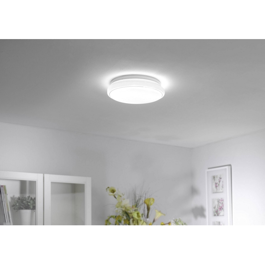 Leuchten Direkt 14742-16 - LED RGB Prigušiva stropna svjetiljka JUPI LOLASMART LED/18W/230V Tuya 2700-5000K + daljinski upravljač