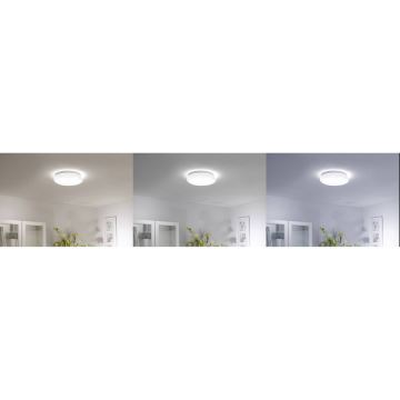 Leuchten Direkt 14742-16 - LED RGB Prigušiva stropna svjetiljka JUPI LOLASMART LED/18W/230V Tuya 2700-5000K + daljinski upravljač