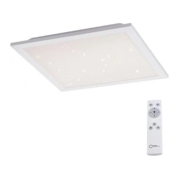 Leuchten Direkt 14760-16 - LED Prigušiva stropna svjetiljka STARRYFLAT LED/20W/230V 2700-5000K + daljinski upravljač