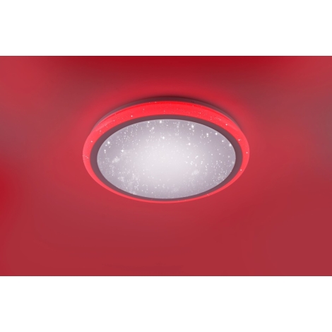 Leuchten Direkt 15220-16 - LED RGB Prigušiva stropna svjetiljka LUISA LED/28W/230V + daljinski upravljač