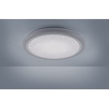 Leuchten Direkt 15230-16 - LED RGB Prigušiva stropna svjetiljka LUISA LED/42W/230V 3000-6400K + daljinski upravljač