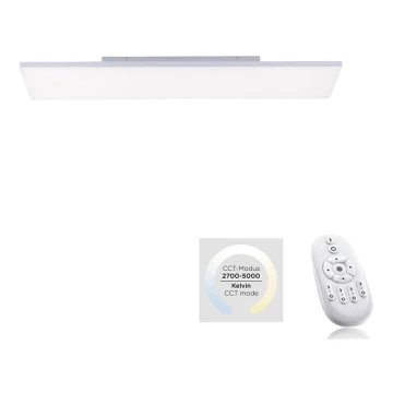 Leuchten Direkt 15553-16 - LED Prigušiva stropna svjetiljka CANVAS LED/20W/230V + daljinsko upravljanje