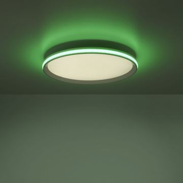 Leuchten Direkt 15555-16 - LED RGBW Prigušiva stropna svjetiljka GALACTICA LED/28W/230V 2700-5000K + daljinski upravljač