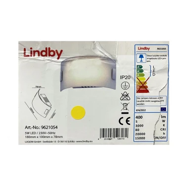 Lindby - LED Zidna svjetiljka GISELA LED/5W/230V