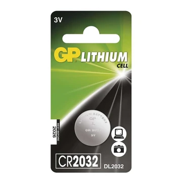 Litijska gumbasta baterija CR2032 GP LITHIUM 3V/220 mAh