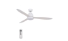 Lucci air 213043 - LED Stropni ventilator WHITEHAVEN GX53/17W/230V bijela + daljinski upravljač