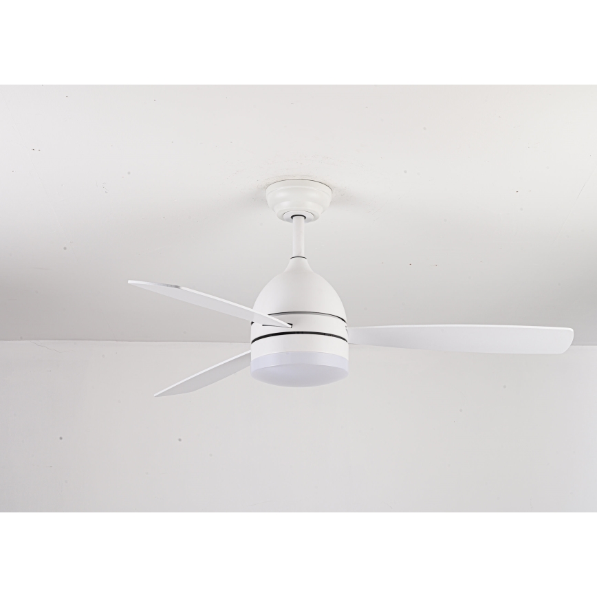 Lucci air 513075 - LED Stropni ventilator VECTOR LED/25W/230V 3000/4200/6500K bijela + daljinski upravljač