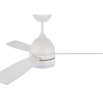 Lucci air 513075 - LED Stropni ventilator VECTOR LED/25W/230V 3000/4200/6500K bijela + daljinski upravljač