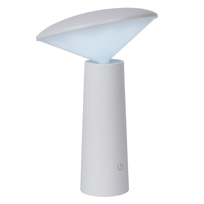 Lucide 02807/04/31 - LED Prigušiva dodirni vanjska lampa JIVE LED/3W/5V 3000/4750/6500K IP44 bijela