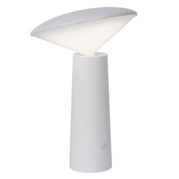 Lucide 02807/04/31 - LED Prigušiva dodirni vanjska lampa JIVE LED/3W/5V 3000/4750/6500K IP44 bijela