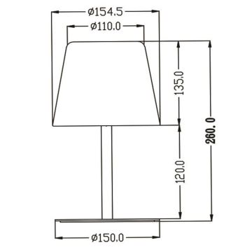 Lucide 13815/02/99 - LED RGBW Prigušiva vanjska lampa RIO LED/1,8W/4V IP44 crna