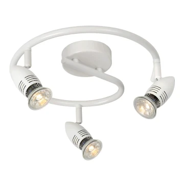 Lucide 13955/14/31 - LED reflektorska svjetiljka  CARO-LED 3xGU10/5W/230V bijela