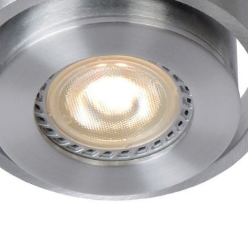 Lucide 17906/16/12 - LED Prigušiva reflektorska svjetiljka 3xGU10/5W/230V krom