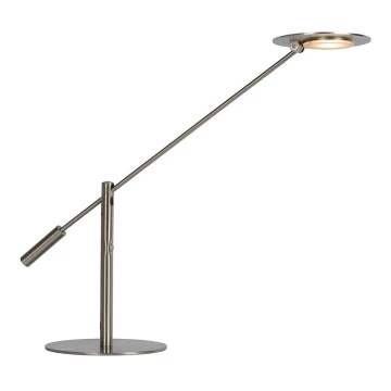 Lucide 19666/09/12 - LED Prigušiva stolna lampa ANSELMO LED/9W/230V krom