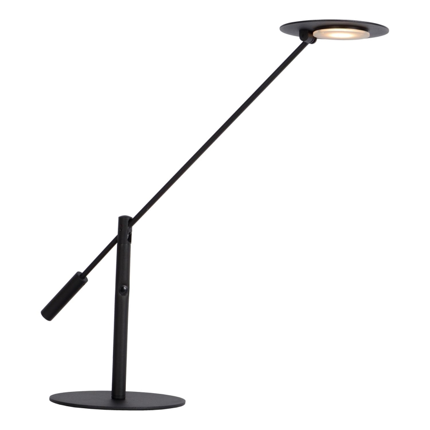 Lucide 19666/09/30 - LED Prigušiva stolna lampa ANSELMO LED/9W/230V crna